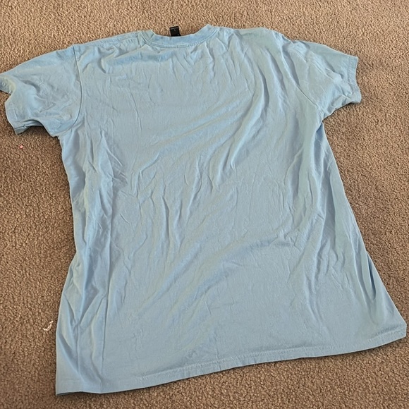 We Ain’t Found Shit- Hanes Blue Short Sleeve Tee size Large - Picture 5 of 5
